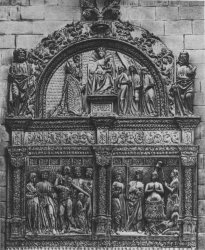 Catedral de Burgos (Puerta de la Pellejería- Detalle)